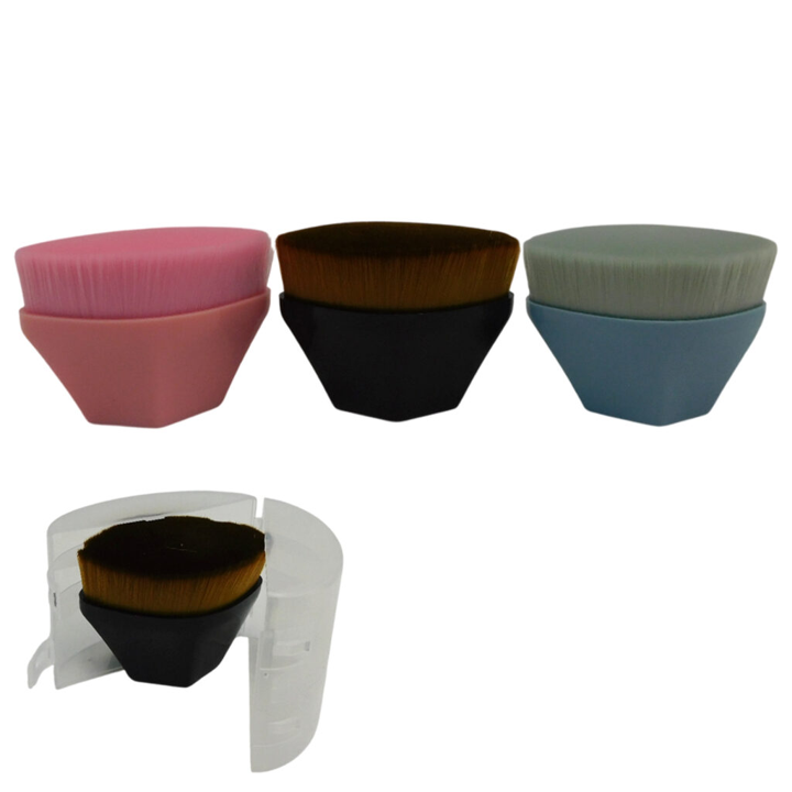 Brocha Kabuki Plana para Maquillaje