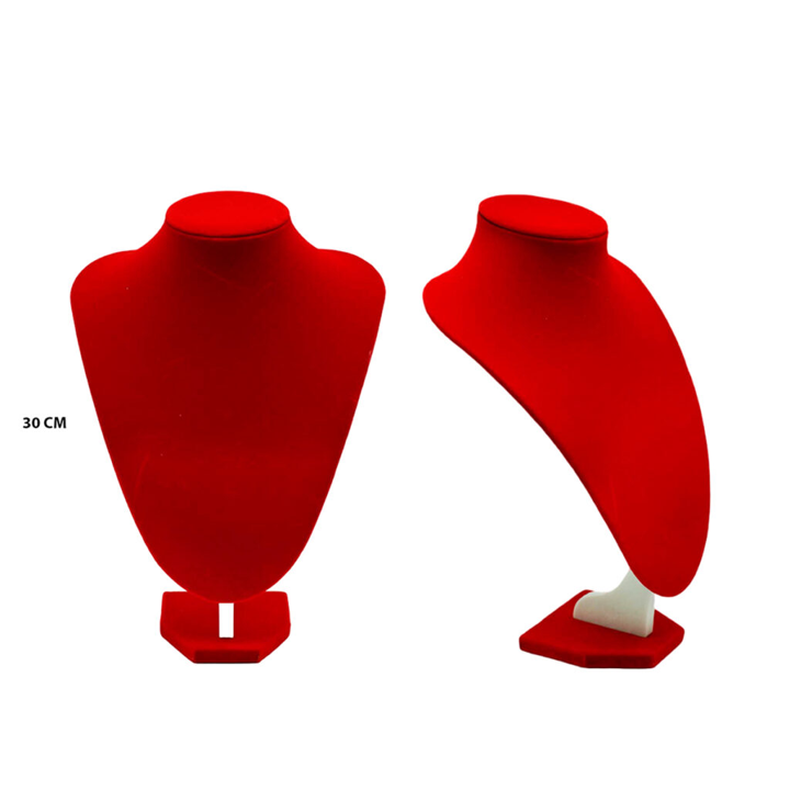Cuello para collar grande de terciopelo