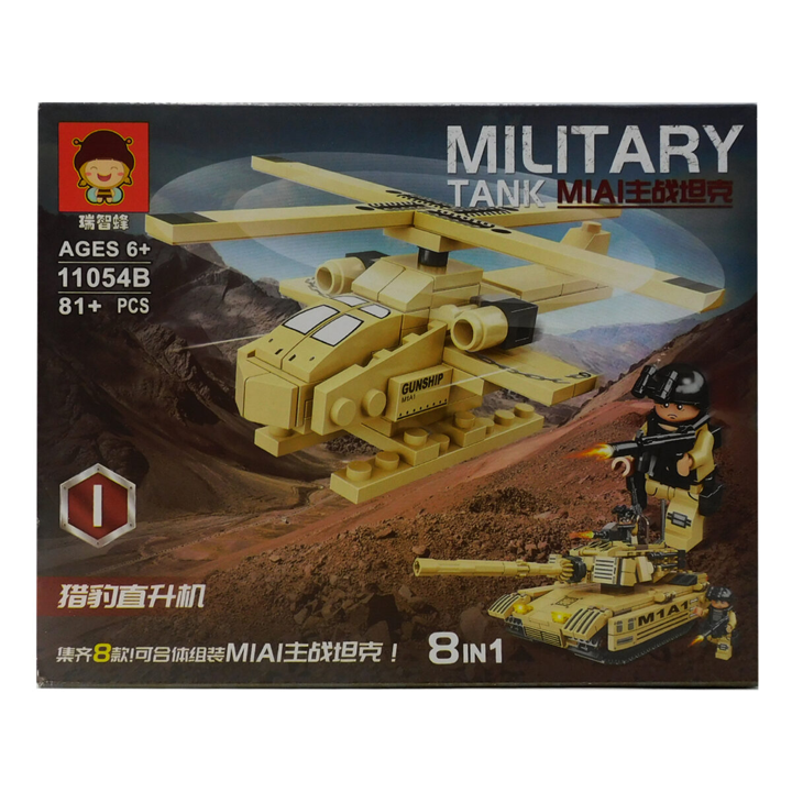 Tanque de Bloques Armable 8 en 1