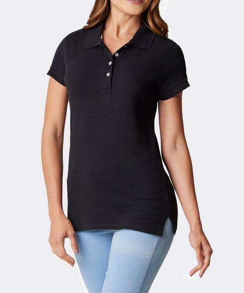 Playera Polo Manga Corta de Dama