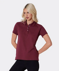 Playera Polo Manga Corta Pique de  Dama