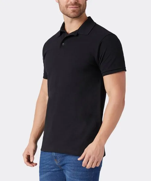 Playera Polo Manga Corta Pique de Caballero 100% Algodón | Optima