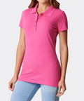 Playera Polo Manga Corta Pique de Dama