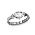 Reloj ajustable italiano caratula ovalada con cristales 19mm