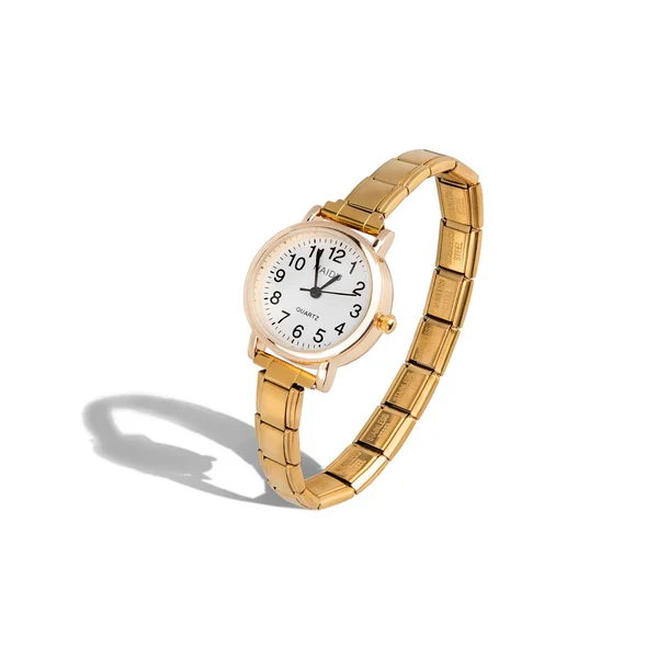 Reloj ajustable con eslabon italiano y caratula redonda 26mm