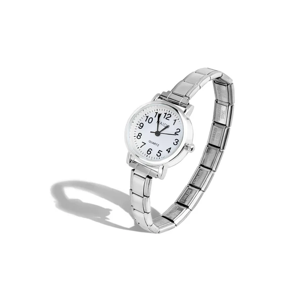 Reloj ajustable con eslabon italiano y caratula redonda 26mm
