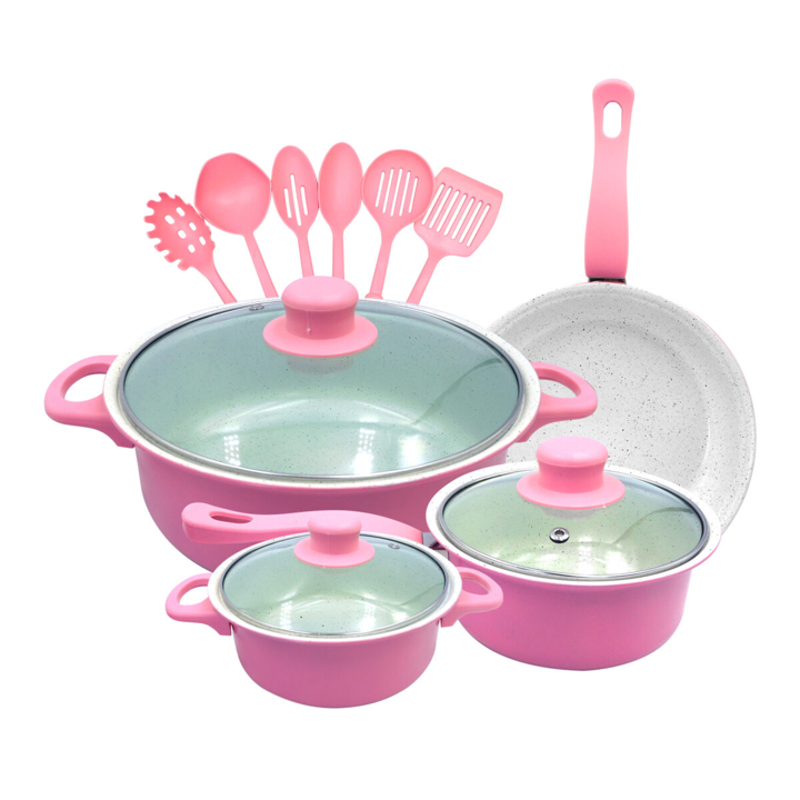 Batería de cocina de peltre